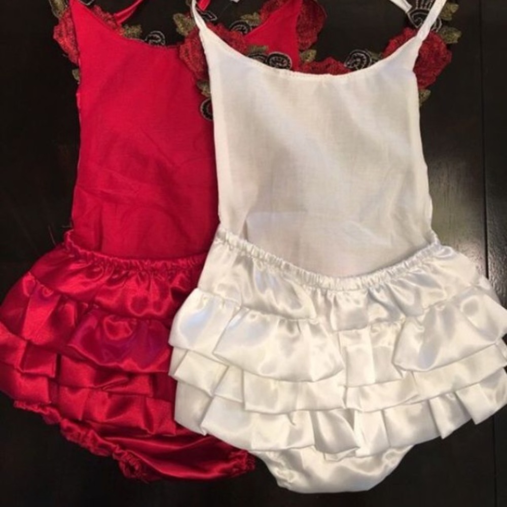 Kids Rompers, Rompers, Flower Rompers, Bodysuit - Picture 8 of 8